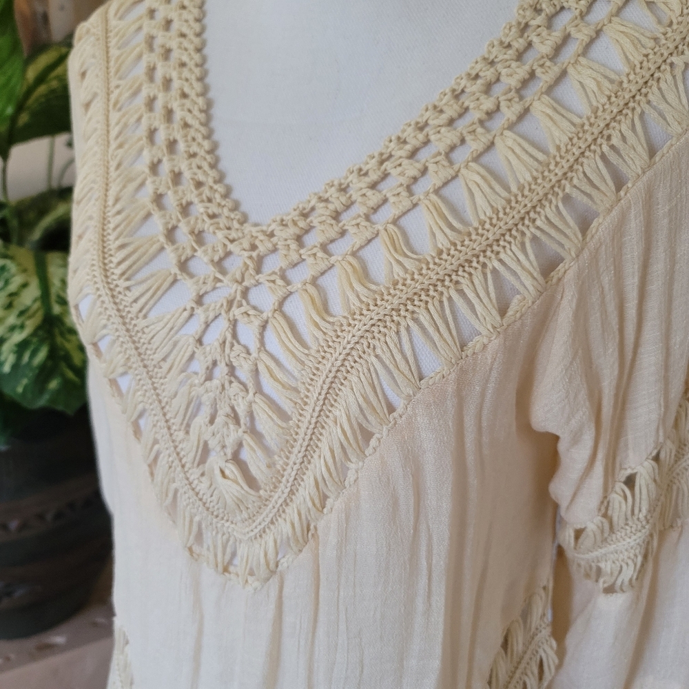 🤎FLOWING BOHO TOP🤎